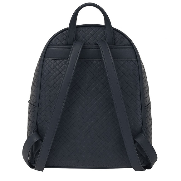 London Fog Bowery Medium Size Woven Backpack · Navy and one Black